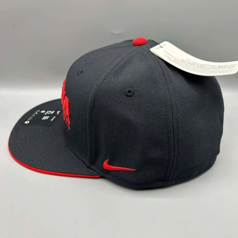 Air Jordan Pro Georgia Bulldogs Dri-Fit Hat Men 7 1/2 Black Jumpman Fitted New